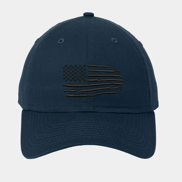 Distressed American Flag - Adjustable Unstructured Cap Thumbnail