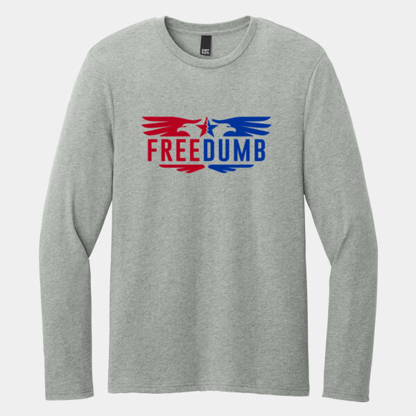 FREEDUMB Long Sleeve T-Shirt | Think For Yourself Thumbnail