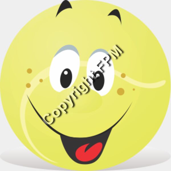 669 Cartoon Tennis Ball Thumbnail
