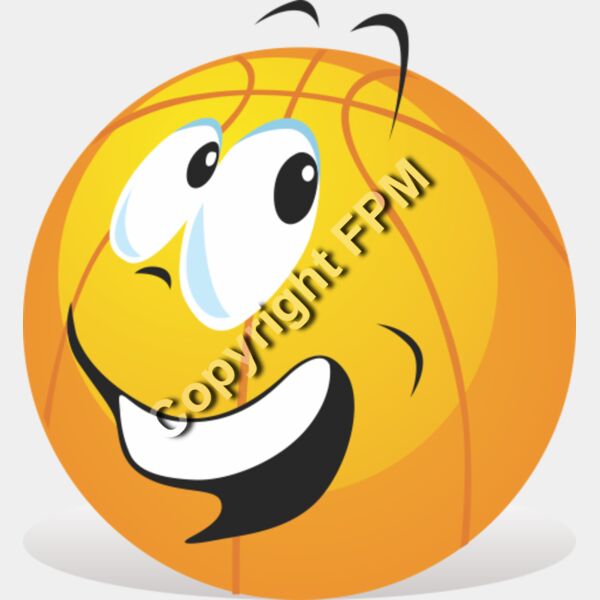 668 Cartoon Basketball Thumbnail