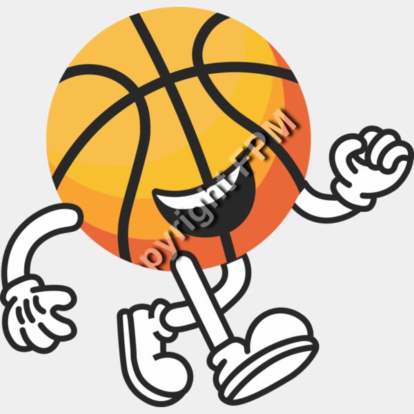 674 Cartoon Basketball Thumbnail