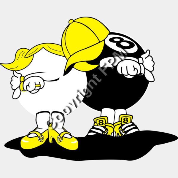 484 Cartoon Eight Balls Thumbnail