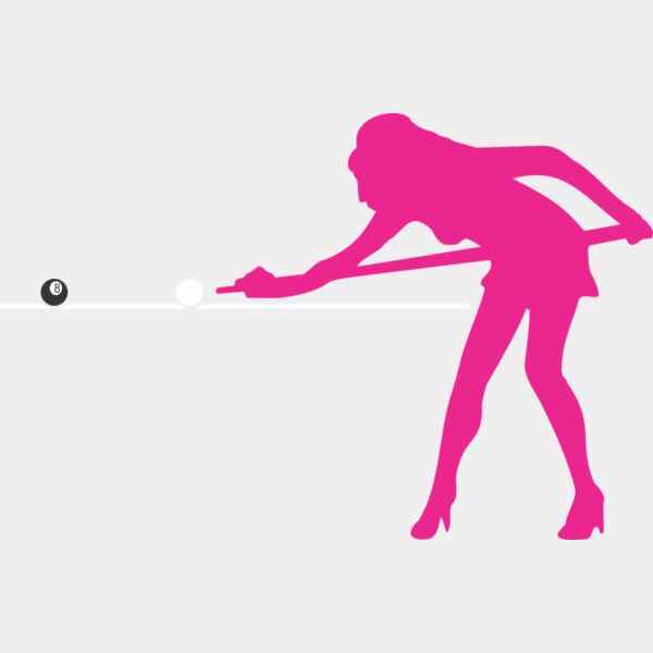 485 Girl Pool Player Thumbnail