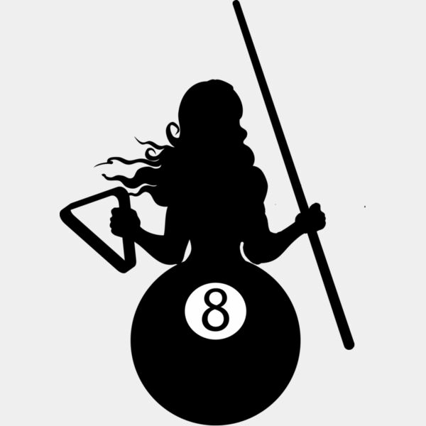 487 Girl Body 8 Ball Thumbnail