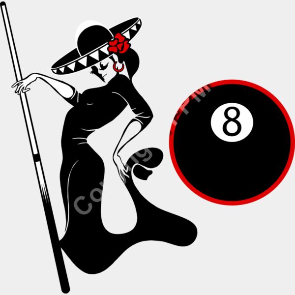 489 Spanish Dancer 8 Ball Thumbnail