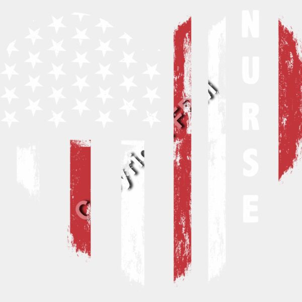 816 Nurse Heart Flag Thumbnail