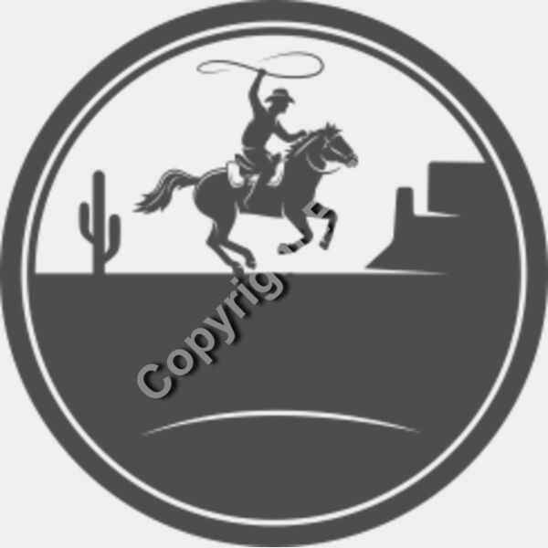 640 Cowboy Emblem Thumbnail