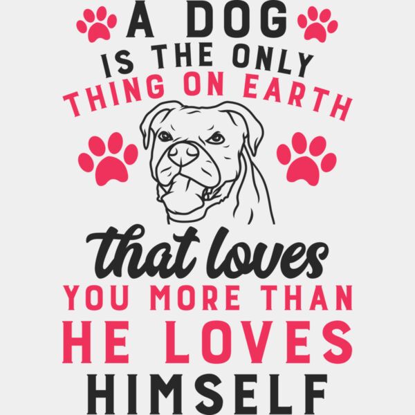 851 A dog is the only thing Thumbnail