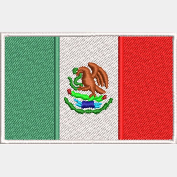Mexican Flag_EMB501 Thumbnail