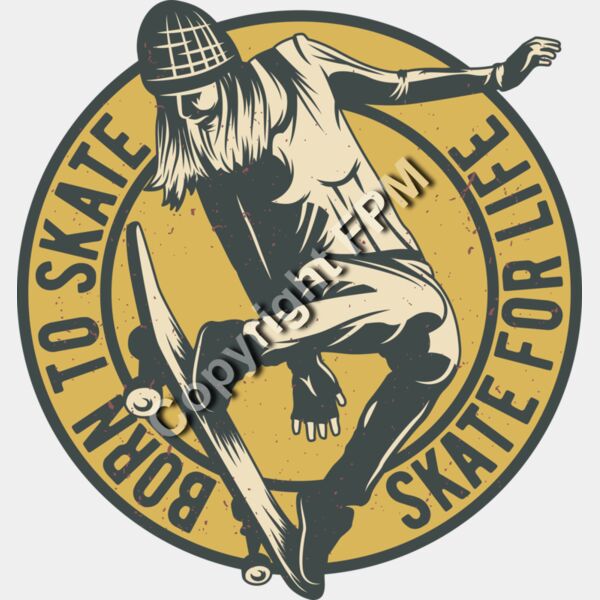 A1838 Born to Skate Thumbnail