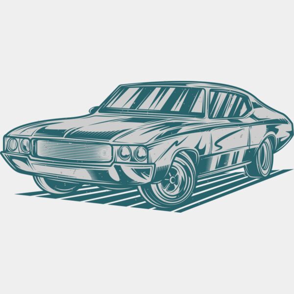 A1821 Muscle Car Thumbnail