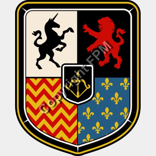 1360 Family Crest Shield Thumbnail
