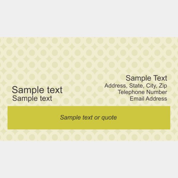 Business Card Background 101 Thumbnail