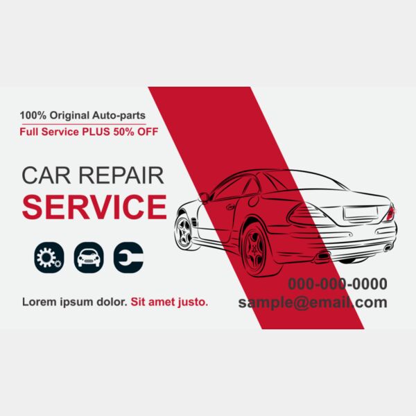 Auto Business Card 120 Thumbnail