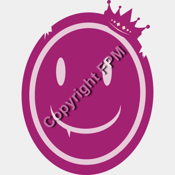 B1048 Happy Face Crown Thumbnail