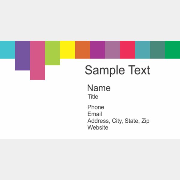 General Business Card 121 Thumbnail