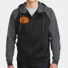 Sport Wick ® Varsity Fleece Full Zip Hooded Jacket Thumbnail