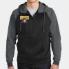 Sport Wick ® Varsity Fleece Full Zip Hooded Jacket Thumbnail