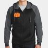 Sport Wick ® Varsity Fleece Full Zip Hooded Jacket Thumbnail