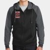 Sport Wick ® Varsity Fleece Full Zip Hooded Jacket Thumbnail