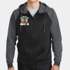 Sport Wick ® Varsity Fleece Full Zip Hooded Jacket Thumbnail