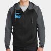Sport Wick ® Varsity Fleece Full Zip Hooded Jacket Thumbnail