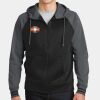 Sport Wick ® Varsity Fleece Full Zip Hooded Jacket Thumbnail