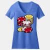 Women's Perfect Blend ® V Neck Tee Thumbnail