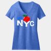 Women's Perfect Blend ® V Neck Tee Thumbnail