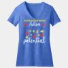 Women's Perfect Blend ® V Neck Tee Thumbnail