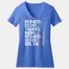 Women's Perfect Blend ® V Neck Tee Thumbnail