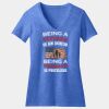 Women's Perfect Blend ® V Neck Tee Thumbnail