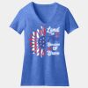 Women's Perfect Blend ® V Neck Tee Thumbnail