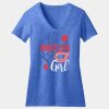 Women's Perfect Blend ® V Neck Tee Thumbnail