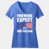 Women's Perfect Blend ® V Neck Tee Thumbnail