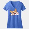 Women's Perfect Blend ® V Neck Tee Thumbnail