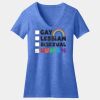 Women's Perfect Blend ® V Neck Tee Thumbnail