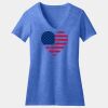 Women's Perfect Blend ® V Neck Tee Thumbnail