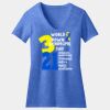 Women's Perfect Blend ® V Neck Tee Thumbnail