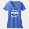 Women's Perfect Blend ® V Neck Tee Thumbnail