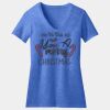Women's Perfect Blend ® V Neck Tee Thumbnail