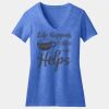 Women's Perfect Blend ® V Neck Tee Thumbnail