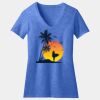 Women's Perfect Blend ® V Neck Tee Thumbnail