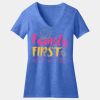 Women's Perfect Blend ® V Neck Tee Thumbnail