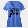 Women's Perfect Blend ® V Neck Tee Thumbnail