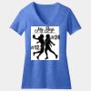 Women's Perfect Blend ® V Neck Tee Thumbnail