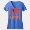 Women's Perfect Blend ® V Neck Tee Thumbnail