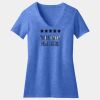 Women's Perfect Blend ® V Neck Tee Thumbnail