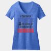 Women's Perfect Blend ® V Neck Tee Thumbnail