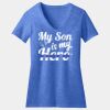 Women's Perfect Blend ® V Neck Tee Thumbnail